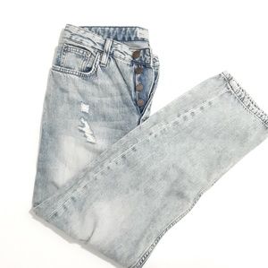 TOPSHOP Hayden Super Ripped Boyfriend Jeans
